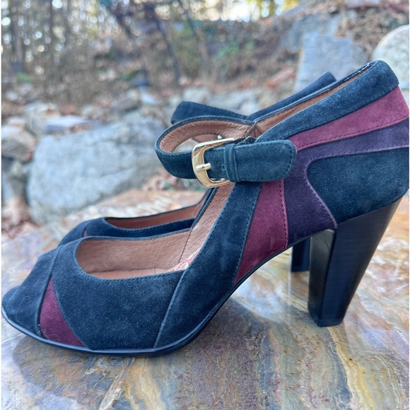 SOFFT suede Mary Jane’s peep toe - Picture 5 of 11
